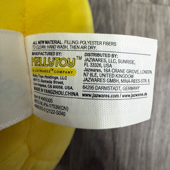 Squishmallows Citrus Cat Plush Yellow Green Face Fruit Series Kellytoy HTF Cute - Picture 3 of 4